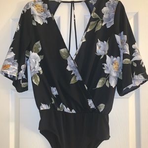 Floral bodysuit